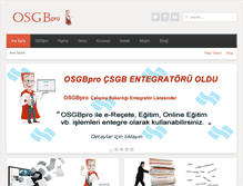 Tablet Screenshot of osgbpro.com